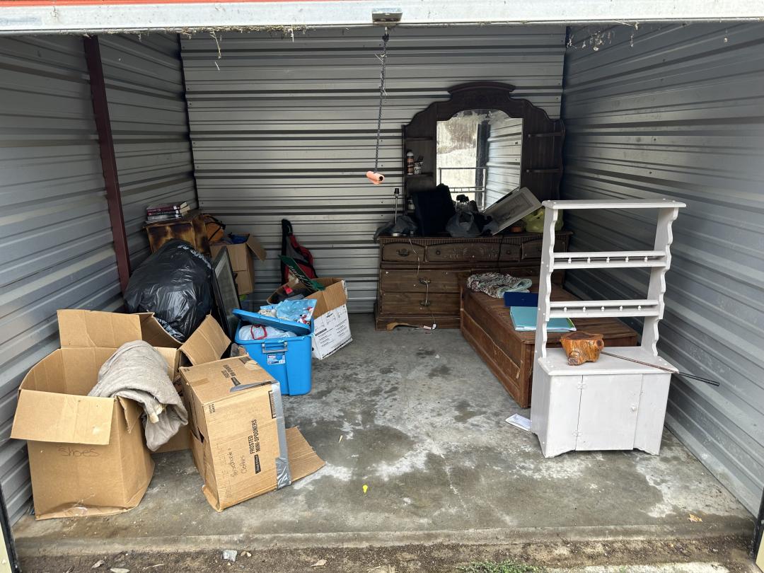 Storage Unit Auction in Mena, AR at Space Center Self Storage ends on
